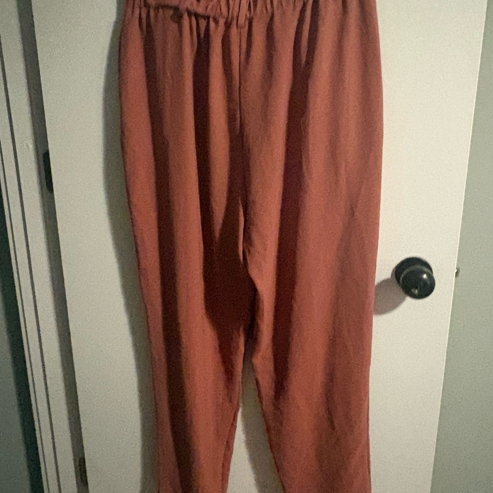 SO Women's Wide Leg Pants - Rust